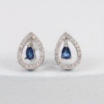 Waterdrop Cubic Zirconia Stud Earrings for Women