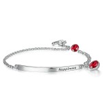 Rose Gold Austrian Crystal Bracelet for Women
