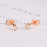 Small Crystal Stud Earrings for Women – Cute Zirconia Daily Fashion Jewelry