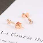 Small Crystal Stud Earrings for Women – Cute Zirconia Daily Fashion Jewelry