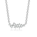 Mini Zircon Rose Gold Pendant Necklace for Women