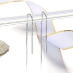 Simple Spiral Earrings for Women Rose Gold Fashion Jewelry