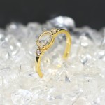 Oval Candy Stone Zircon Wedding Ring for Women