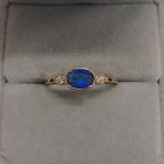 Oval Candy Stone Zircon Wedding Ring for Women