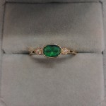 Oval Candy Stone Zircon Wedding Ring for Women