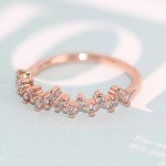 ZHOUYANG Rings For Women New Delicate Style Micro Inlay Zircon 3 Color The Star Finger Ring Gift Fashion Jewelry R898
