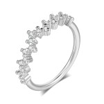 ZHOUYANG Rings For Women New Delicate Style Micro Inlay Zircon 3 Color The Star Finger Ring Gift Fashion Jewelry R898