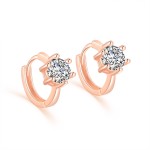 Crystal Cubic Zirconia Hoop Earrings for Women
