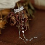 Fake Piercing Ear Cuff with Snake Butterfly Tassel Chain