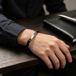 Twisted Woven Imitation Leather Bracelet for Women and Couples