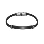 Twisted Woven Imitation Leather Bracelet for Women and Couples