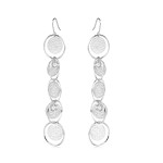 Hollow Out String Circle Drop Earrings for Women - 5 Styles