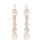 Hollow Out String Circle Drop Earrings for Women - 5 Styles