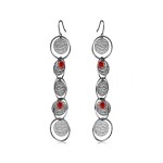 Hollow Out String Circle Drop Earrings for Women - 5 Styles