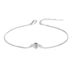 Simple Zircon Gold Color Anklet for Women Beach Jewelry