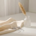 Y2K Star Tassel Ear Cuff with Shiny Zircon for Women