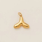 Gold Stainless Steel Starfish Shell Charm for DIY Bracelet Necklace Making