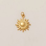 Gold Stainless Steel Starfish Shell Charm for DIY Bracelet Necklace Making
