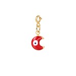 Stainless Steel Devil Eye Pendant Charm for DIY Jewelry