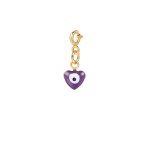 Stainless Steel Devil Eye Pendant Charm for DIY Jewelry