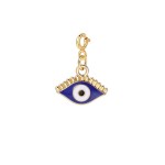 Stainless Steel Devil Eye Pendant Charm for DIY Jewelry
