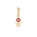Stainless Steel Devil Eye Pendant Charm for DIY Jewelry