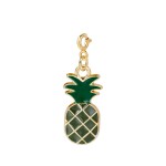 Fruit Pendant Charms for DIY Jewelry Making - Pineapple, Lemon, Avocado, Apple Shapes