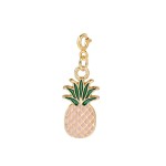 Fruit Pendant Charms for DIY Jewelry Making - Pineapple, Lemon, Avocado, Apple Shapes