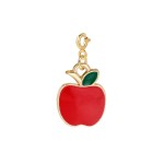 Fruit Pendant Charms for DIY Jewelry Making - Pineapple, Lemon, Avocado, Apple Shapes