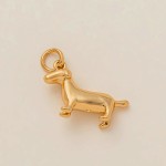 DIY Cartoon Charm Pendant Set for Jewelry Making - Gold Color Charms