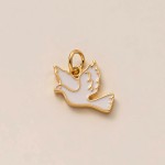 DIY Cartoon Charm Pendant Set for Jewelry Making - Gold Color Charms