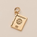 DIY Cartoon Charm Pendant Set for Jewelry Making - Gold Color Charms