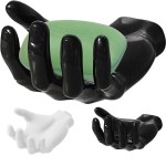 Multi-Functional Hand-Shaped Adhesive Hook Hanger for Keys and Storage