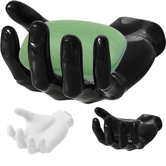 Multi-Functional Hand-Shaped Adhesive Hook Hanger for Keys and Storage