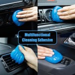Reusable Car Cleaning Gel for Vents, Dashboard & Steering Wheel