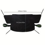 Magnetic Car Windshield Snow Cover for Winter Ice and Frost Protection