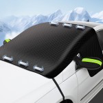 Magnetic Car Windshield Snow Cover for Winter Ice and Frost Protection
