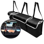 Car Trunk Organizer with Adjustable Straps, Collapsible Waterproof Cargo Storage Bag,