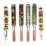 Portable Nonstick BBQ Grilling Basket for Camping and Picnics