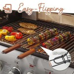 Portable Nonstick BBQ Grilling Basket for Camping and Picnics