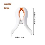Large Windproof Plastic Clips for Beach Towels, Blankets and Laundry