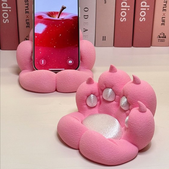 Cat Paw Desk Ornament & Phone Tablet Stand
