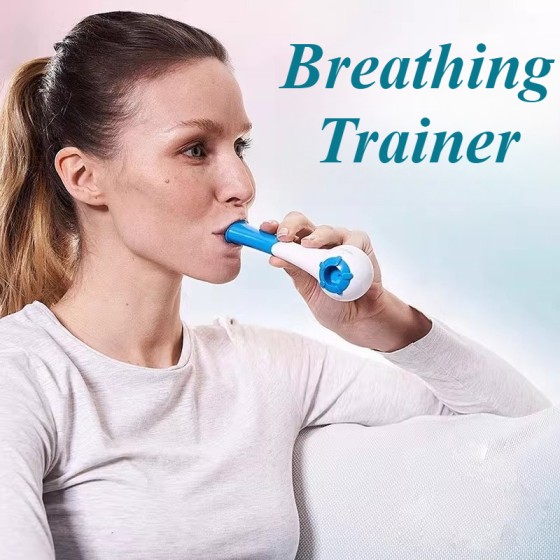 Portable Lung Breathing Trainer for Respiratory Muscle Training