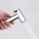Wall Mounted High Pressure Bidet Sprayer Gun for Bathroom Toilet