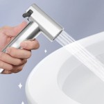 Wall Mounted High Pressure Bidet Sprayer Gun for Bathroom Toilet