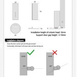 Magnetic Door Stopper, Nail-Free Adhesive Door Holder in Milk White or Black