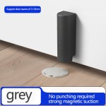 Magnetic Door Stopper, Nail-Free Adhesive Door Holder in Milk White or Black