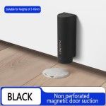 Magnetic Door Stopper, Nail-Free Adhesive Door Holder in Milk White or Black