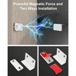 2-Piece Magnetic Door Latch Set for Cabinets and Wardrobes