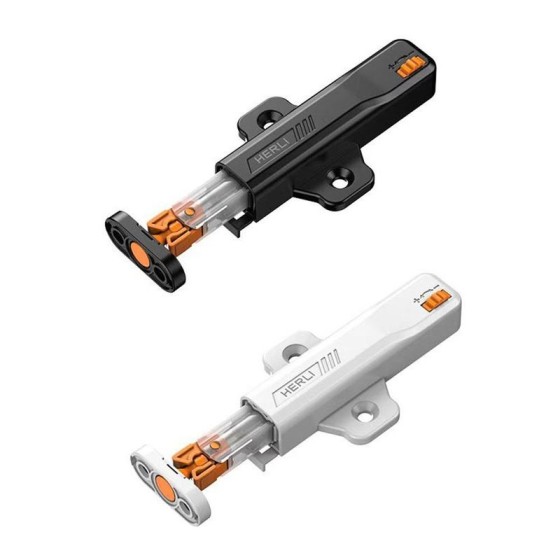 Push to Open Touch Latch Damper for Drawers and Cabinet Doors